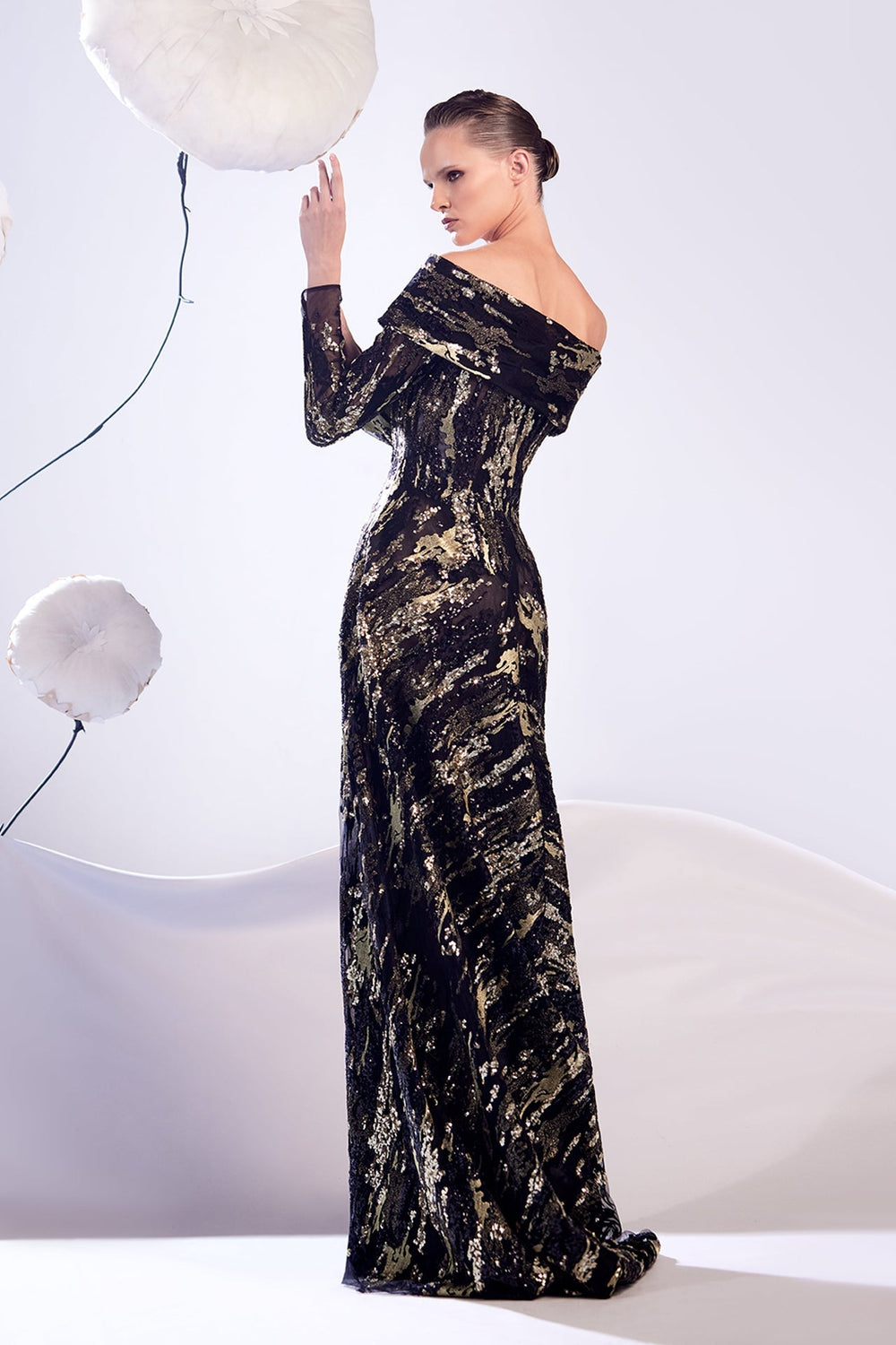 Edward Arsouni Couture 907 Dress - FOSTANI.com