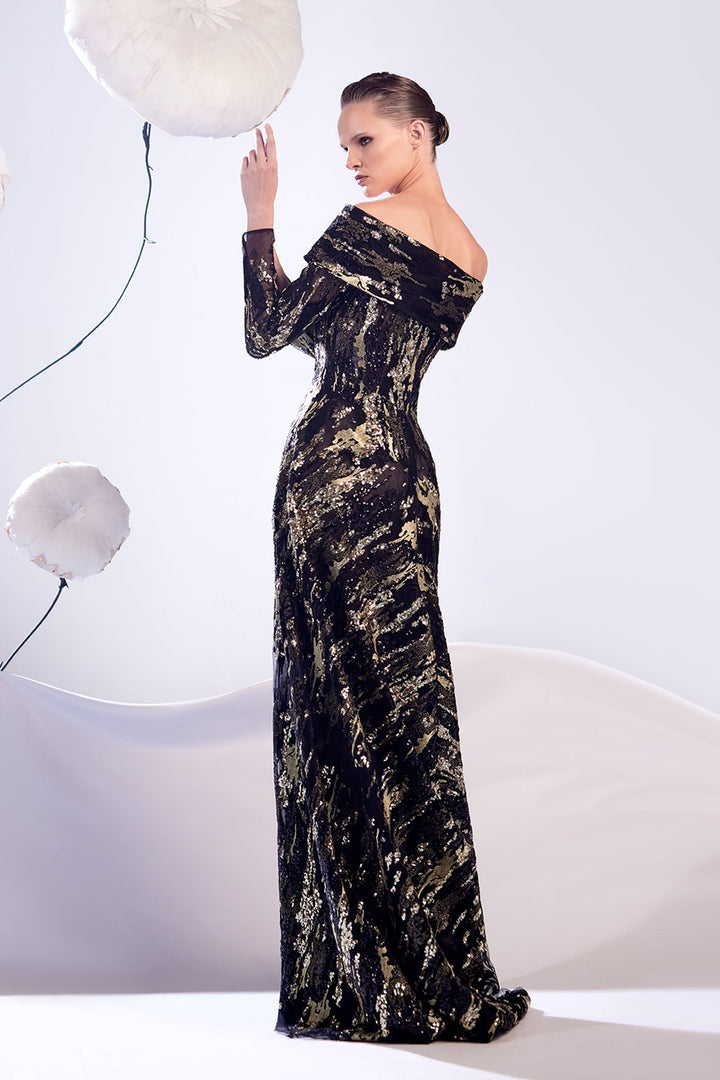 Edward Arsouni Couture 907 Dress - FOSTANI.com
