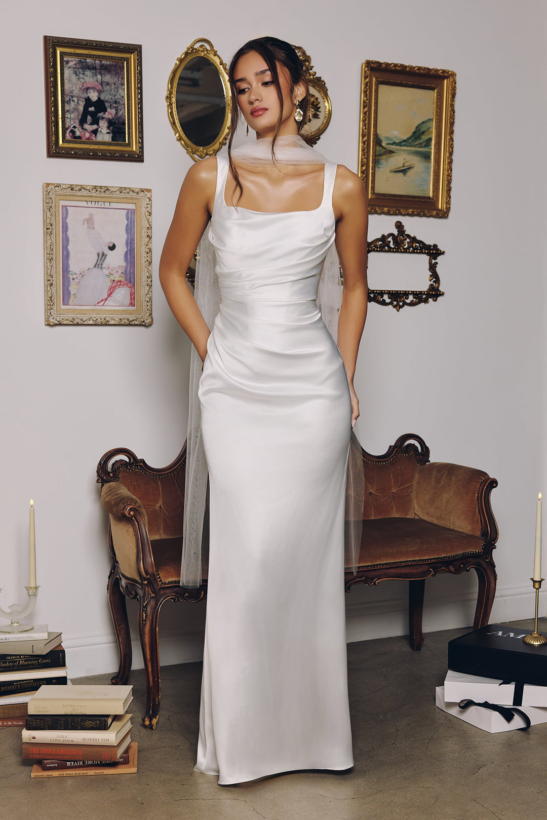 Amoris T729W Dress - FOSTANI.com