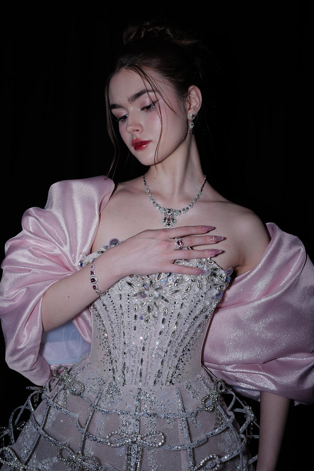 Linh Nga LXBAT232 Dress - FOSTANI.com
