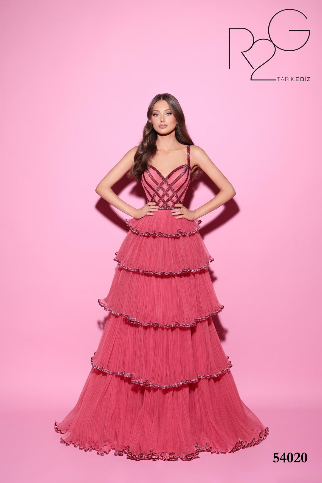 Tarik Ediz 54020 Dress - FOSTANI.com