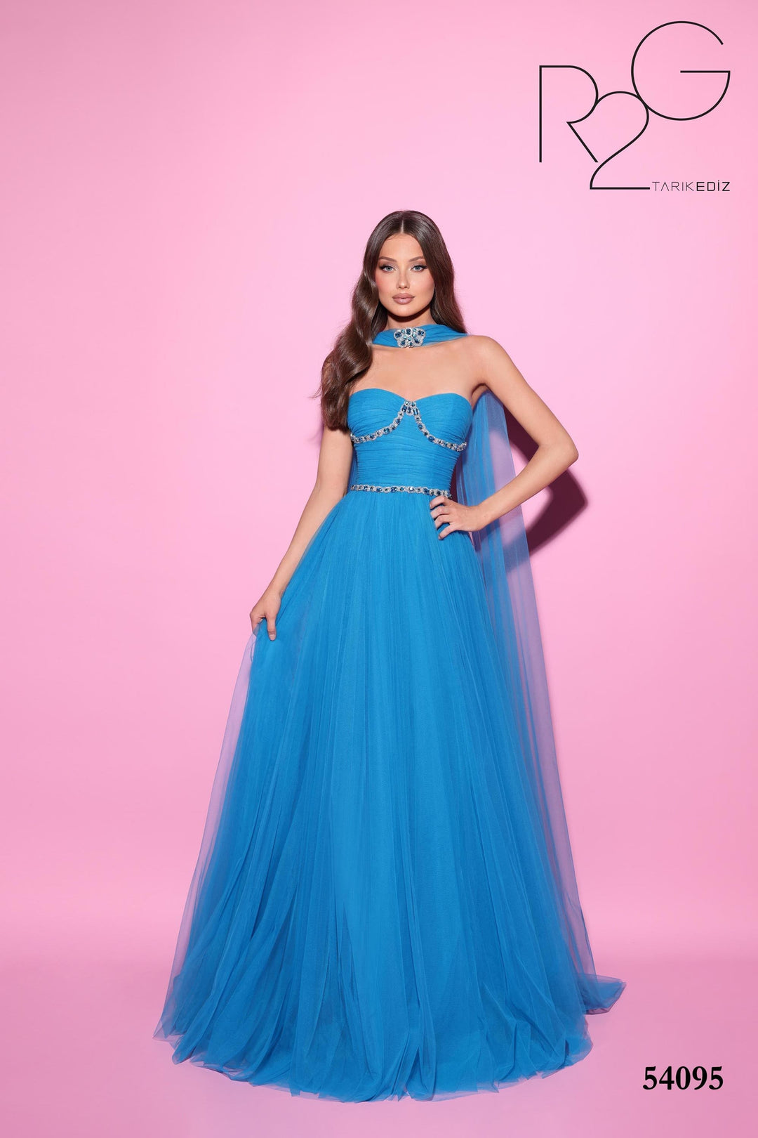 Tarik Ediz 54095 Dress - FOSTANI.com