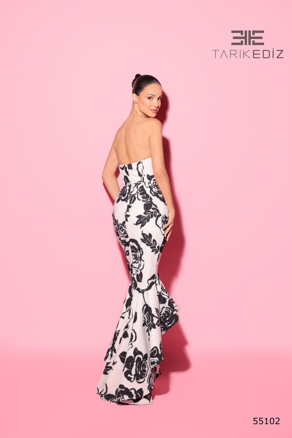 Tarik Ediz 55102 Dress - FOSTANI.com
