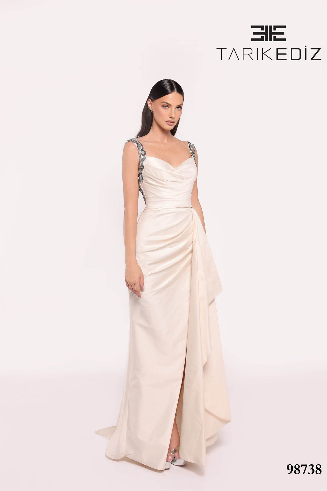Tarik Ediz 98738 Dress - FOSTANI.com