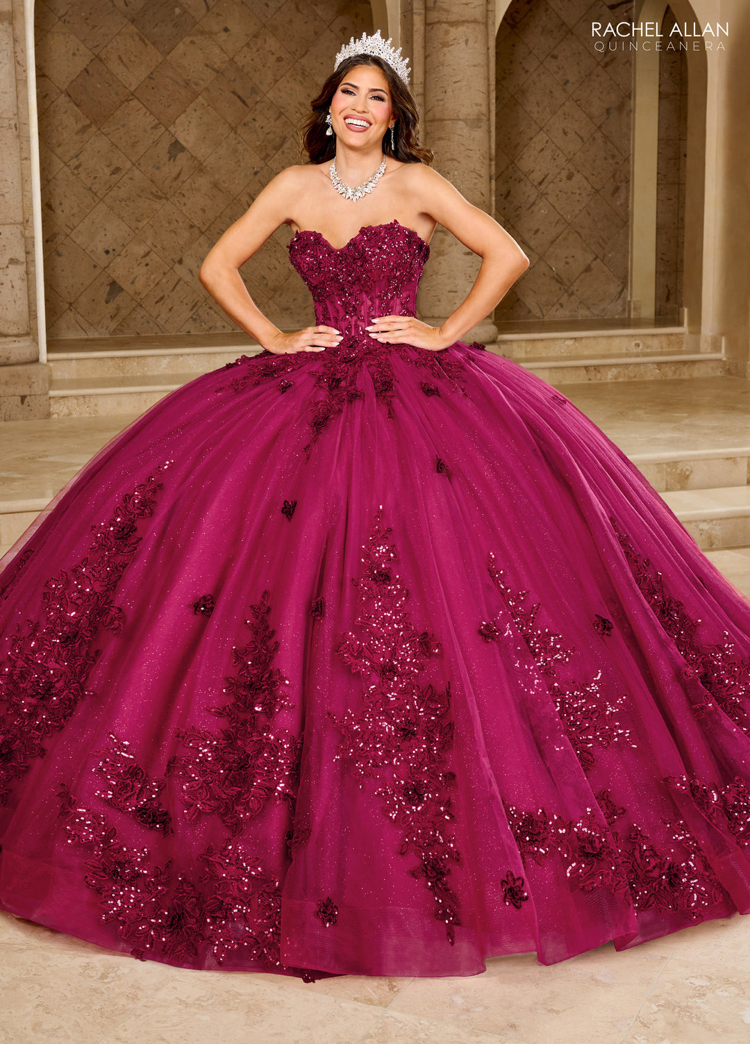 Rachel Allan RQ1163 Dress - FOSTANI.com
