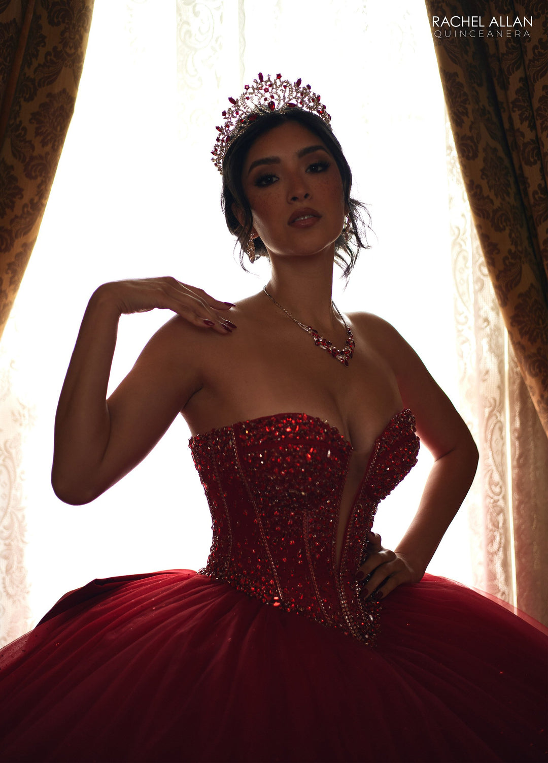 Rachel Allan RQ1156 Dress - FOSTANI.com