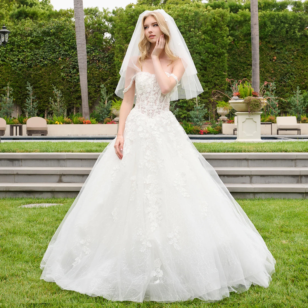 GLS Collective GL3839 ball gown, side view