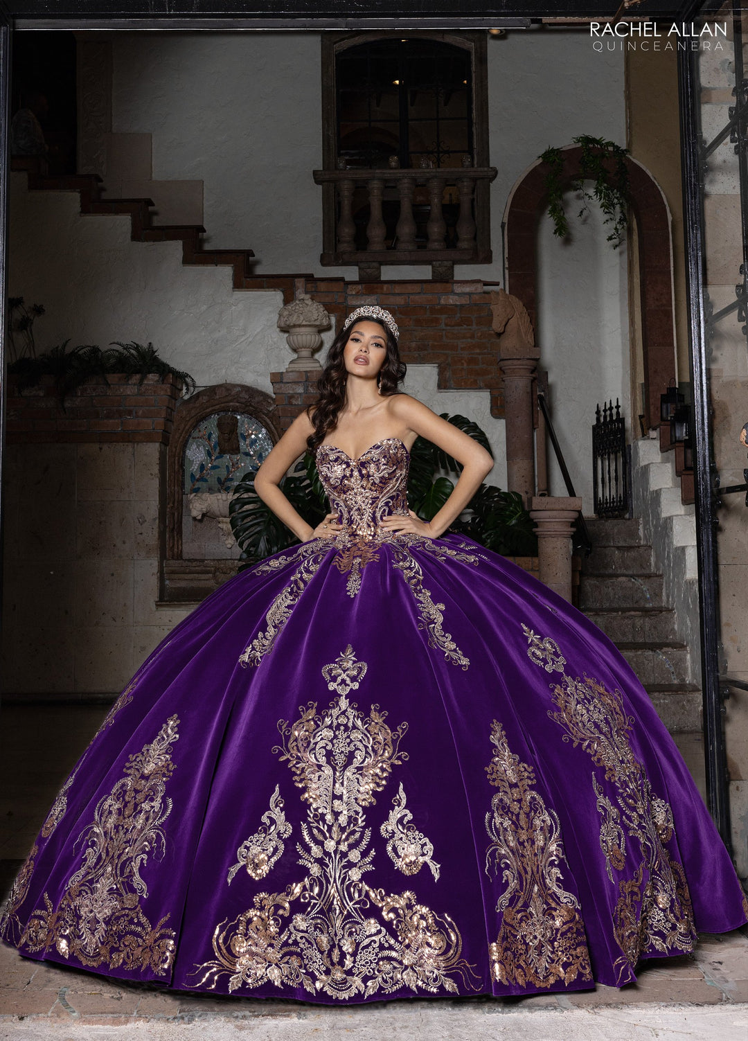 Rachel Allan RQ3160 Dress - FOSTANI.com