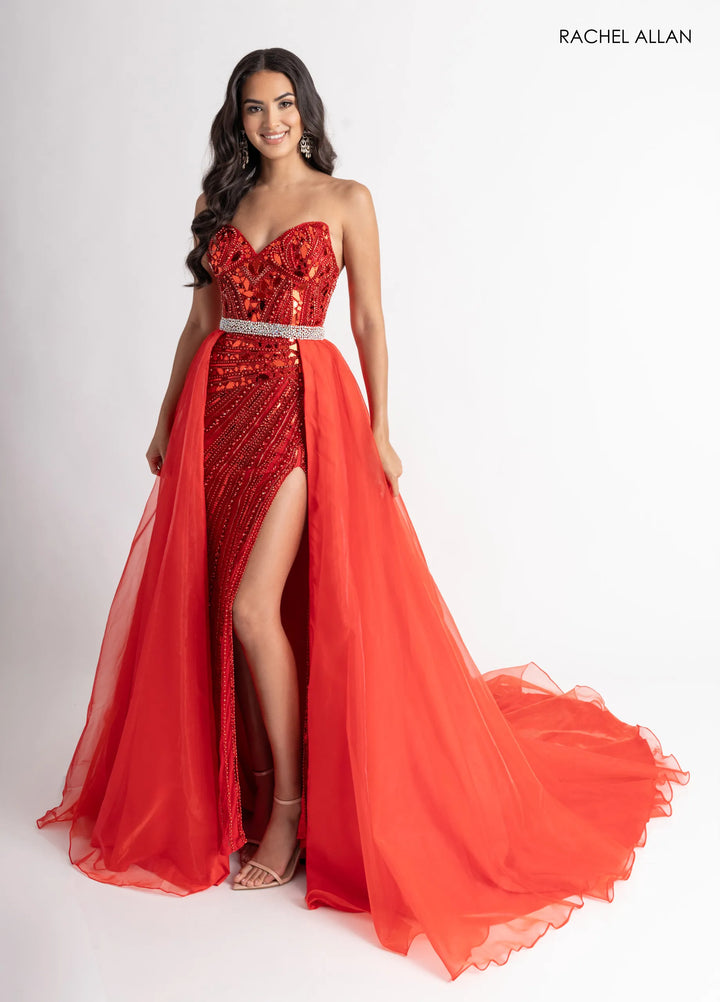 Rachel Allan OVL1001 Dress - FOSTANI.com