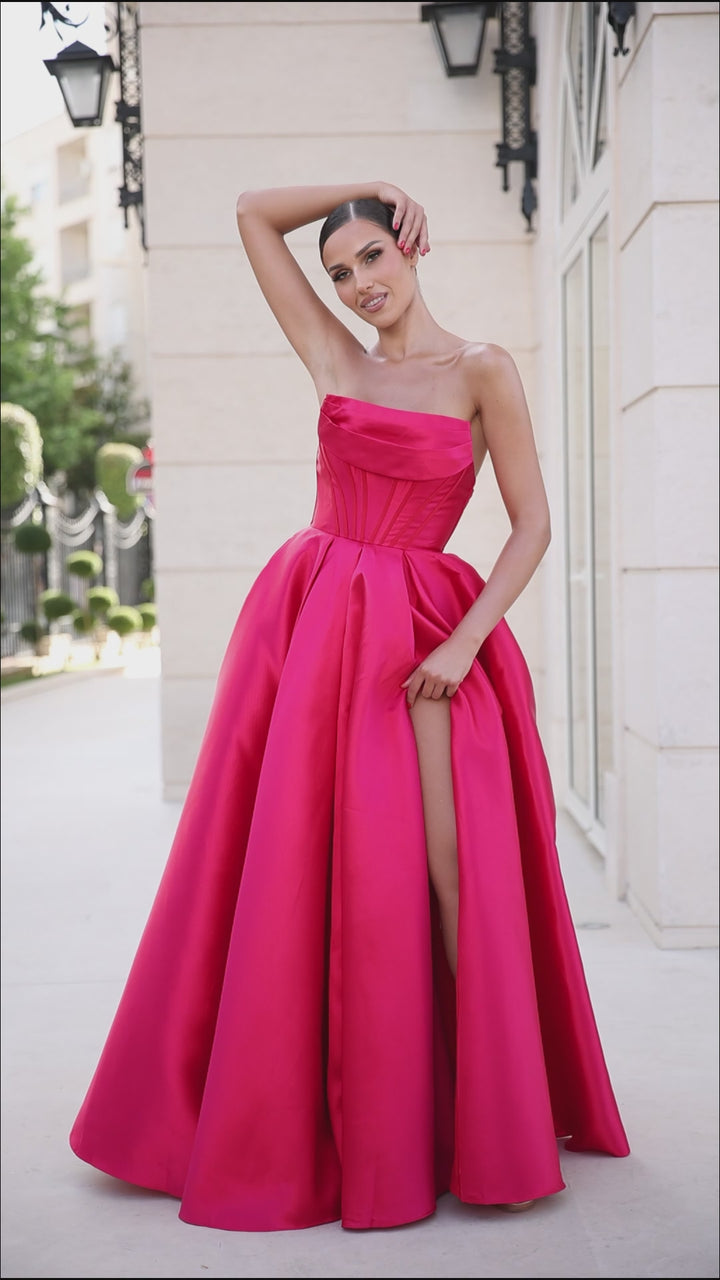 Tina Holly TK241F Strapless Prom Dress 2026