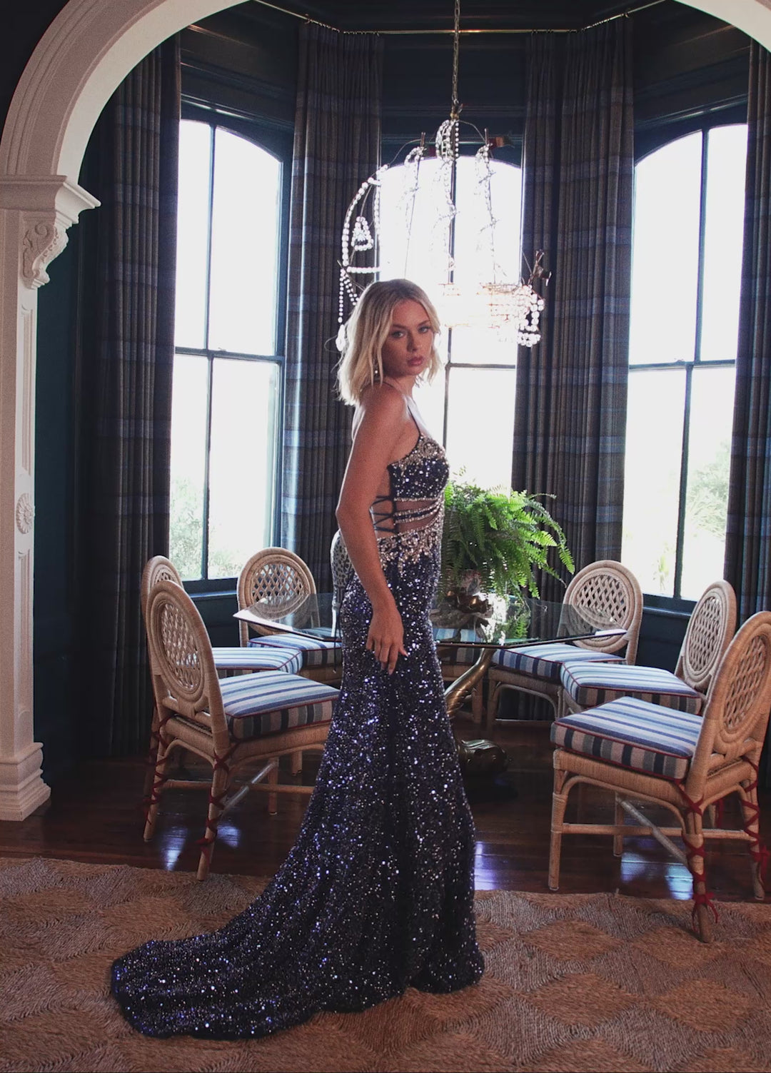 Rachel Allan 70941 High Slit Prom Dress 2026