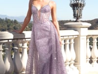 فستان سندريلا ديفاين C167