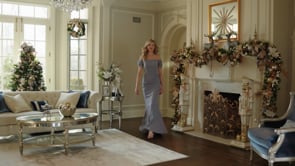 Marsoni by Colors MV1352 Off-the-Shoulder Draped Short Sleeve Ruched Mother of the Bride Dress