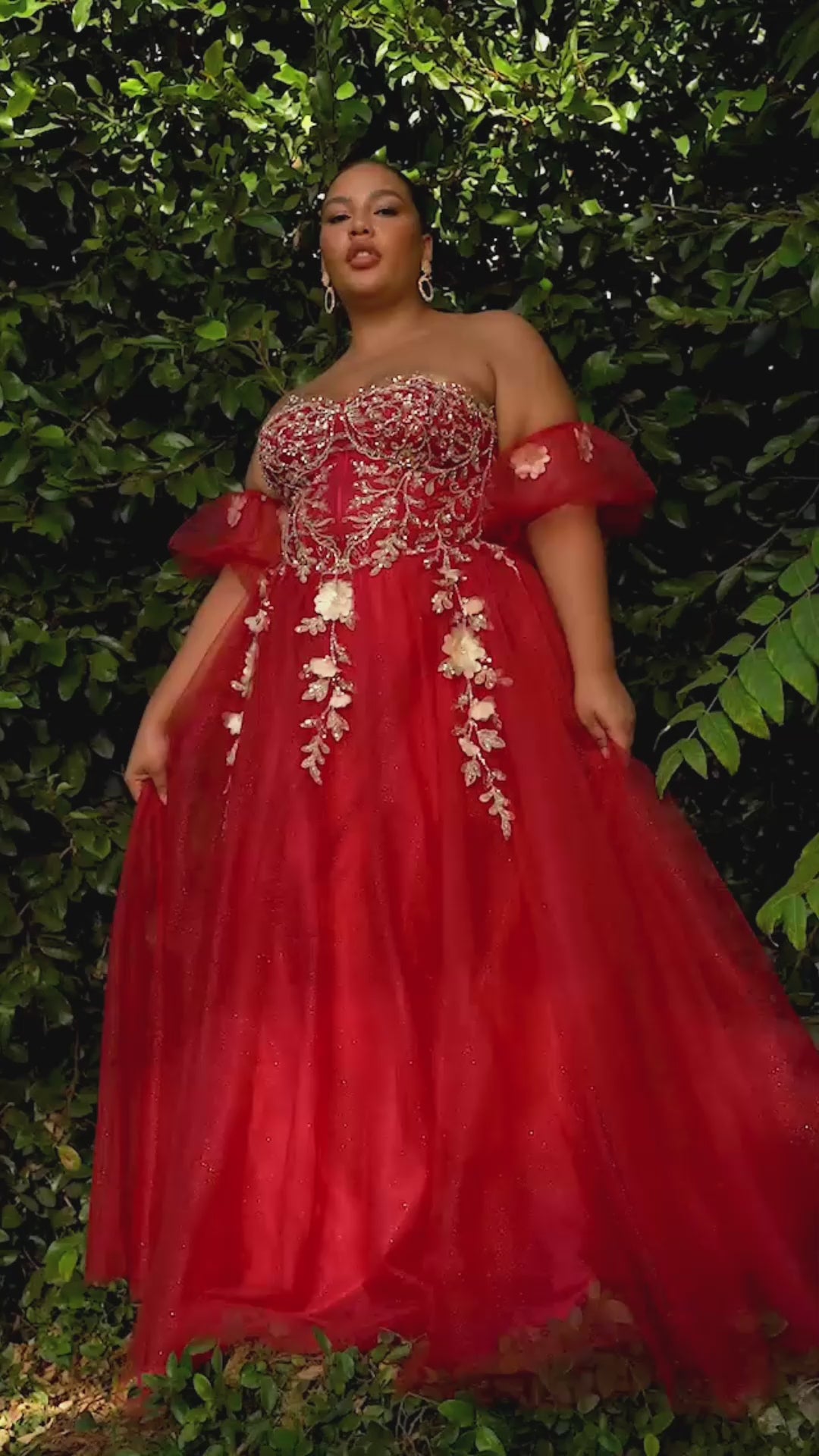 فستان سندريلا ديفاين CD0191C