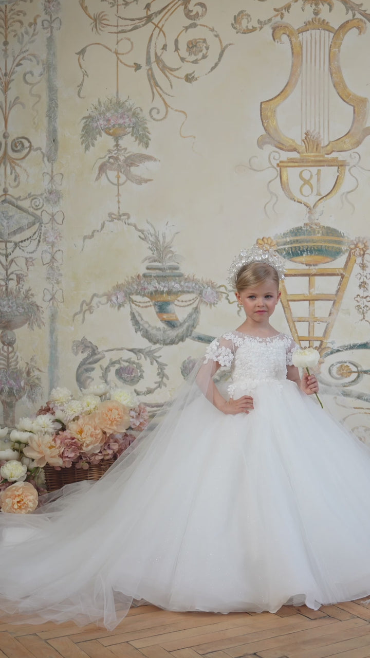 Pentelei 3825 Ball Gown Kids Dress