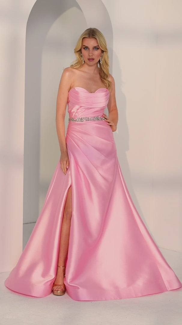 Morilee 49201 Strapless A-Line Prom Dress 2026