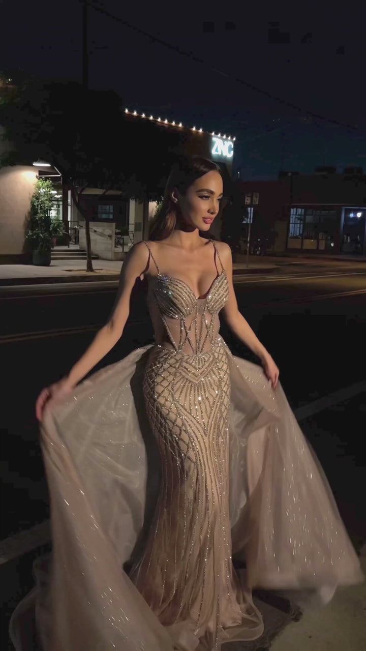 فستان سيندريلا ديفاين CD863