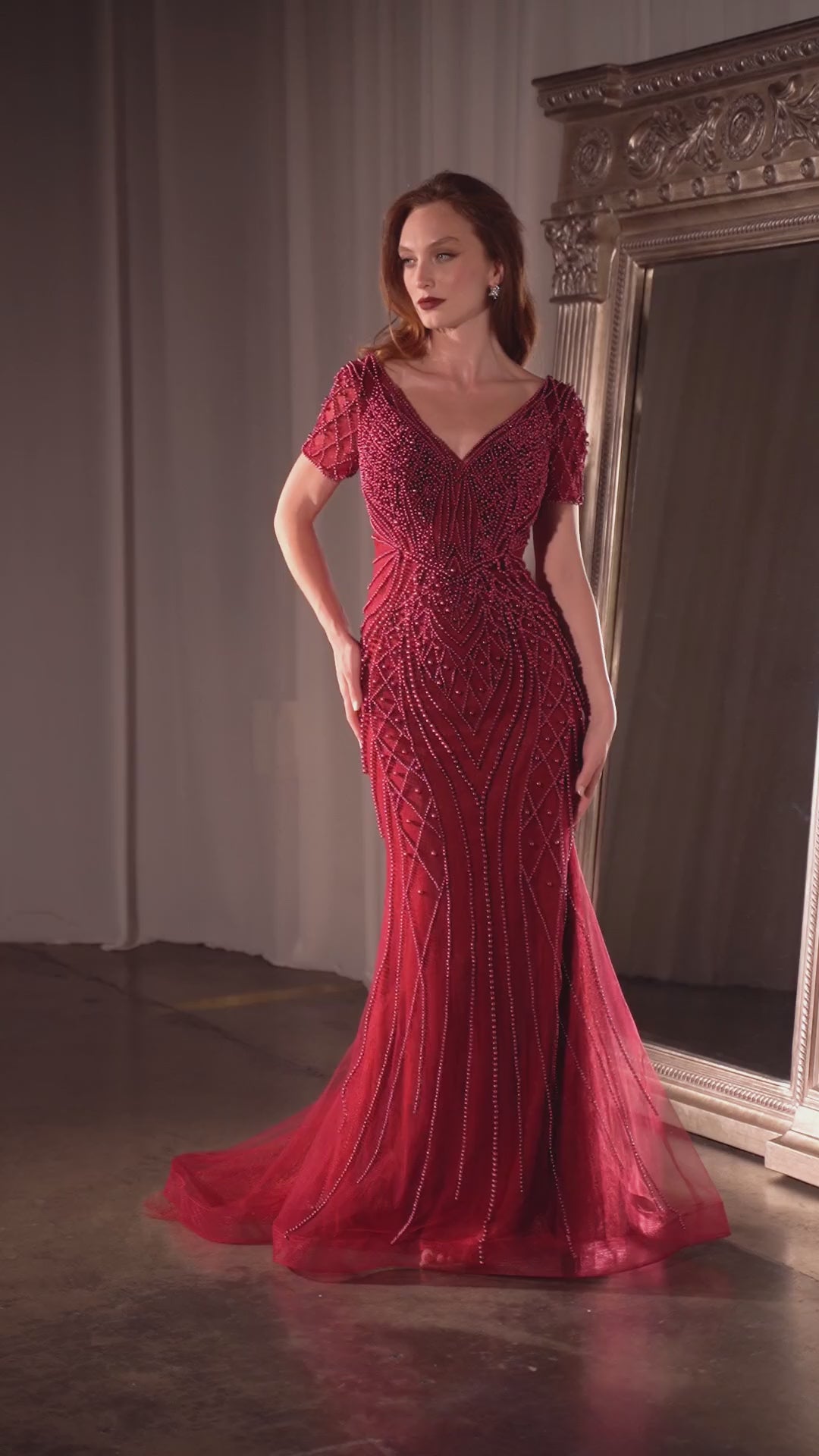 فستان سندريلا ديفاين CC4019