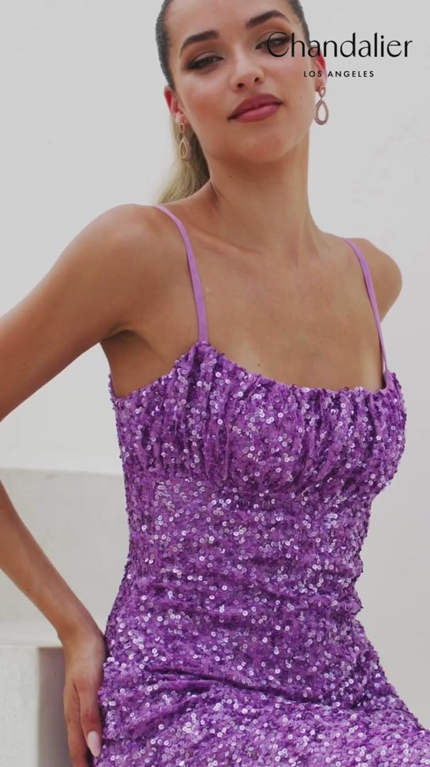 Chandalier 30158 Sequin Beaded Prom Dress 2026