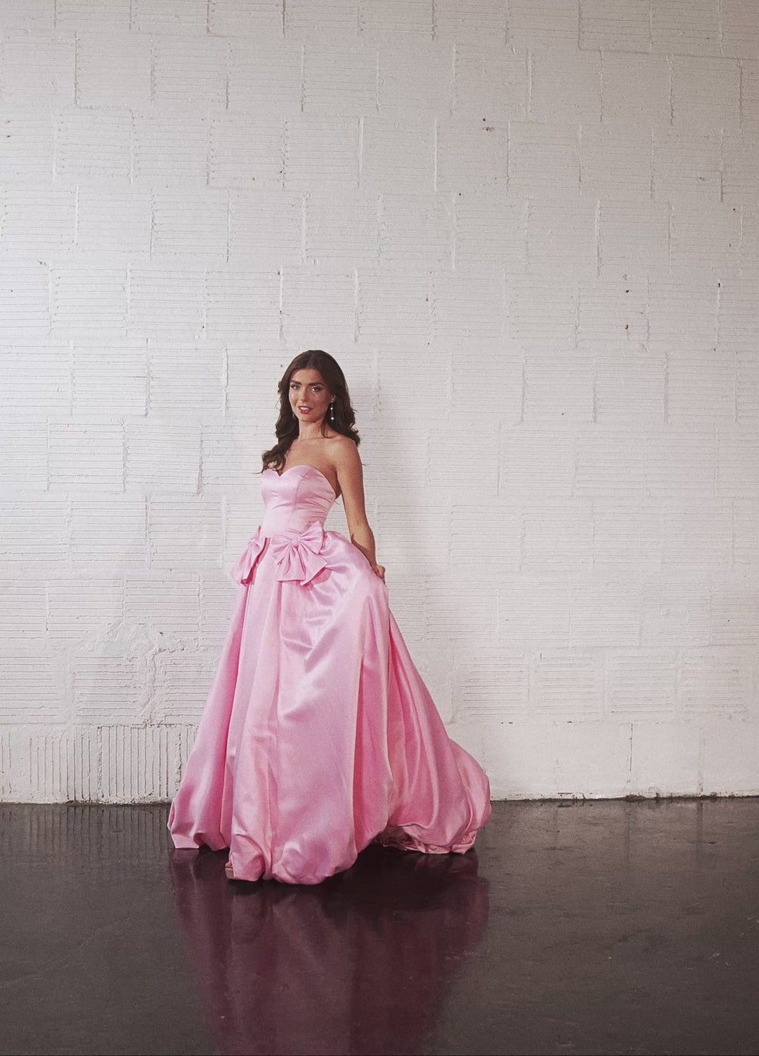 Rachel Allan 71035 Strapless Sweetheart Satin A-Line Prom Dress 2026