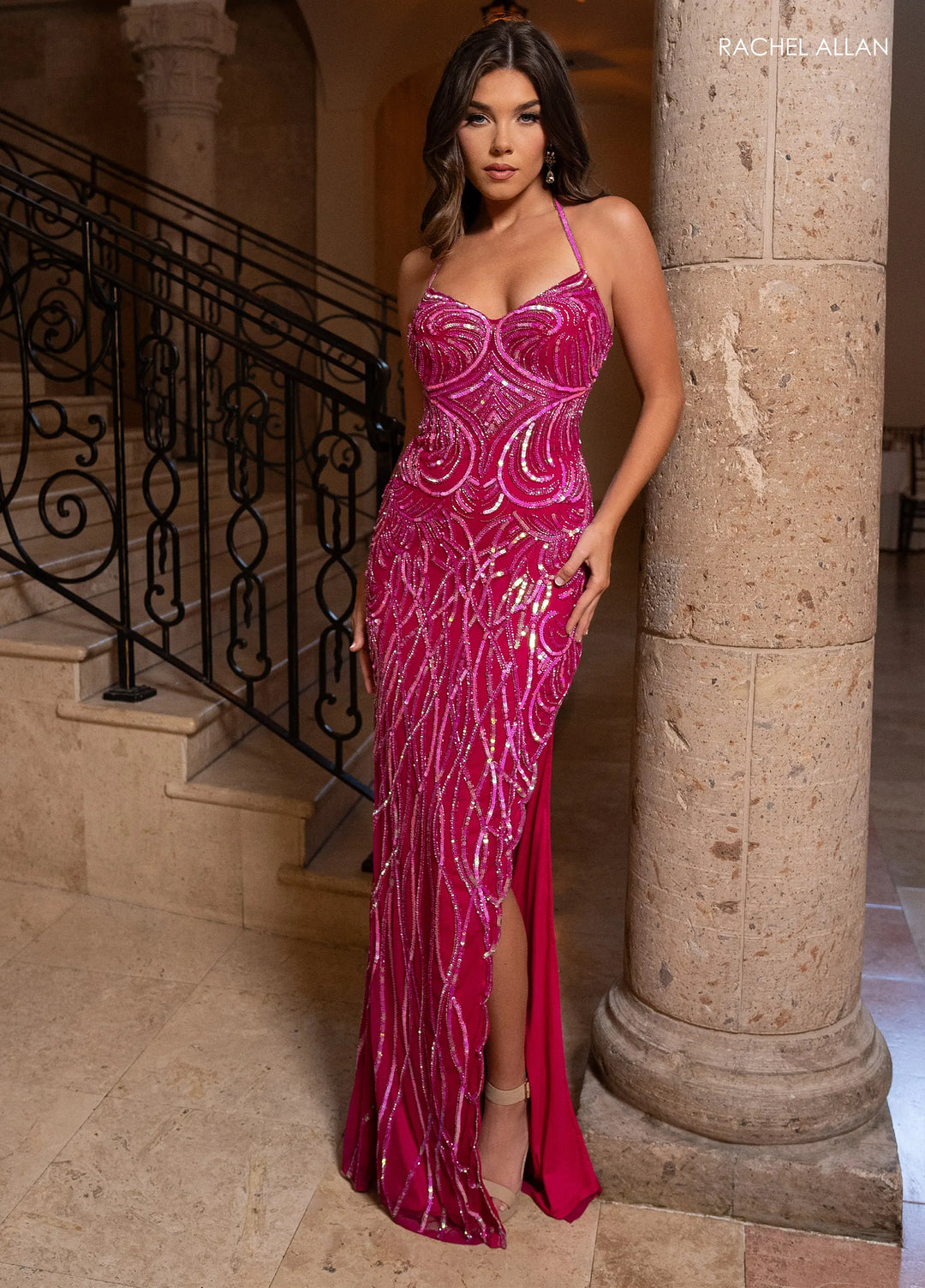Rachel Allan 70753 Dress - FOSTANI.com