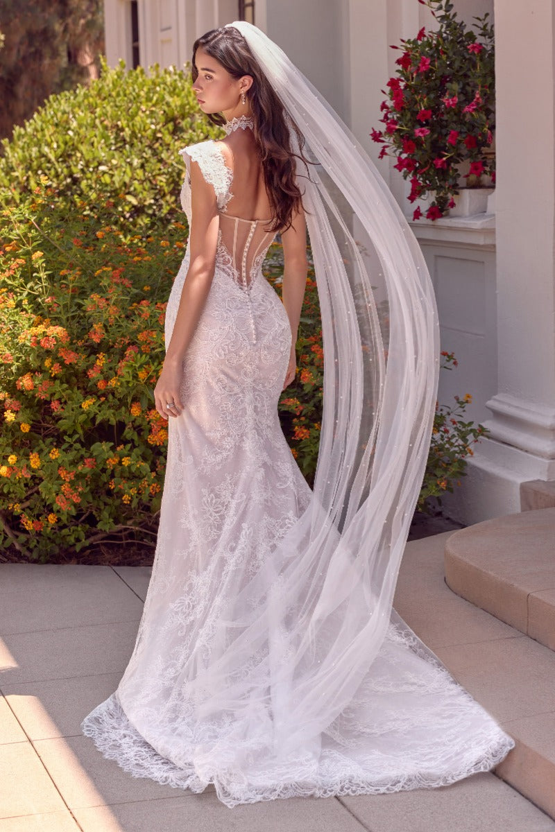 Andrea & Leo Couture WL080 back view