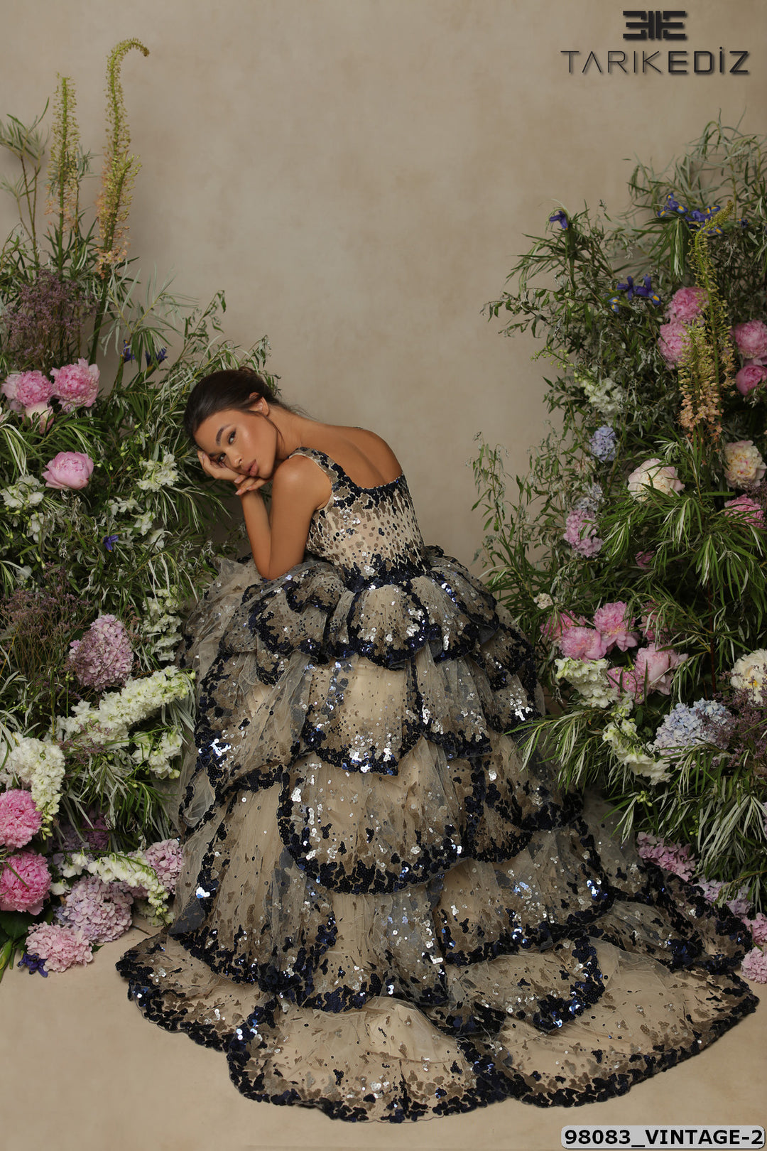 TARIK EDIZ 98083 Dress - FOSTANI.com