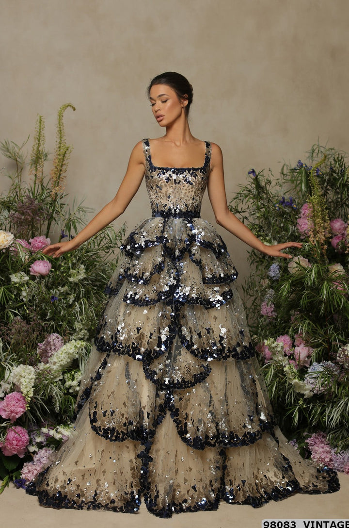 TARIK EDIZ 98083 Dress - FOSTANI.com