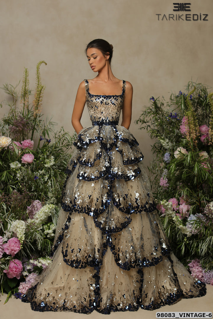 TARIK EDIZ 98083 Dress - FOSTANI.com